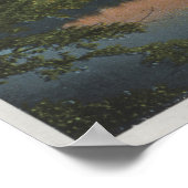 Poster Mont Adams, Washington - Vue sur la montagne (Coin)