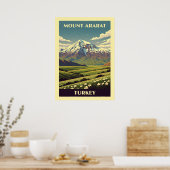 Poster Mont Ararat Turquie V02 (Cuisine)