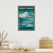 Poster Mont Ararat Turquie V04 (Cuisine)