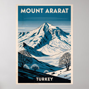 Poster Mont Ararat Turquie V05