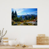 Poster Mont Baker (Cuisine)