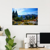 Poster Mont Baker (Bureau à domicile)