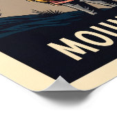 Poster Mont Bromo Indonésie V02 (Coin)
