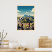 Poster Mont Bromo Indonésie V02 (Cuisine)