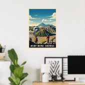 Poster Mont Bromo Indonésie V02 (Bureau à domicile)