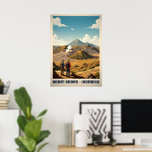 Poster Mont Bromo Indonésie V03 (Bureau à domicile)