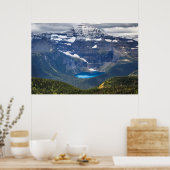 Poster Mont Chapman et lac Wurdeman (Cuisine)