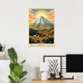 Poster Mont Chimborazo Équateur V01 (Bureau à domicile)