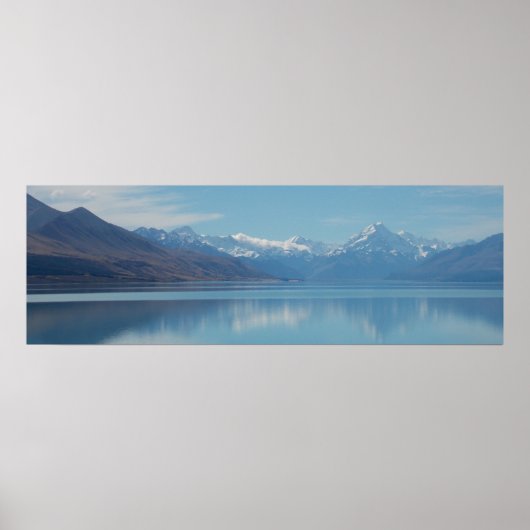 Poster Mont Cook, Nouvelle-Zélande (Devant)