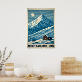 Poster Mont Damavand Iran V01 (Cuisine)
