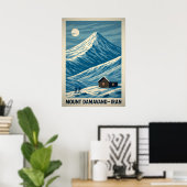 Poster Mont Damavand Iran V01 (Bureau à domicile)