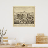 Poster Mont de Chantal, près de Wheeling, Virginie occide (Cuisine)