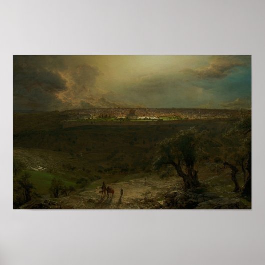 Poster Mont des Oliviers (Devant)