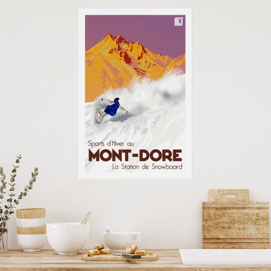 Poster Mont Dore (Cuisine)