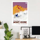 Poster Mont Dore (Bureau à domicile)
