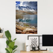 Poster Mont Evans CO (Bureau à domicile)