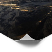 Poster Mont Everest, Monts Himalaya, Asie (Coin)