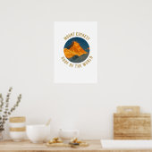 Poster Mont Everest Sagarmatha (Cuisine)