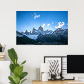 Poster Mont Fitz Roy (Bureau à domicile)