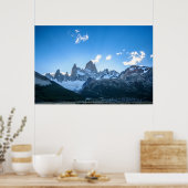 Poster Mont Fitz Roy (Cuisine)
