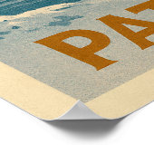 Poster Mont Fitz Roy Patagonie V02 (Coin)
