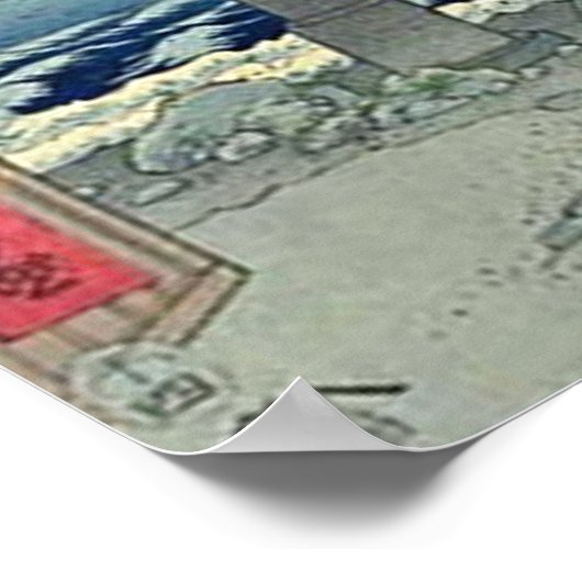 Poster Mont Fuji 20 (Coin)