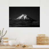 Poster Mont Fuji de Fujiyoshida (Cuisine)