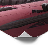 Poster Mont Fuji Fleurs de cerisiers Voyages rétro (Coin)