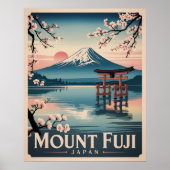 Poster Mont Fuji Japon (Devant)