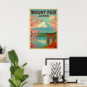 Poster Mont Fuji Japon V01 (Bureau à domicile)