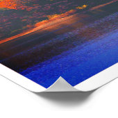 Poster Mont Fuji Japon Voyage Vintage (Coin)