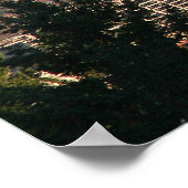 Poster Mont Hood du pont Vista en hiver (Coin)