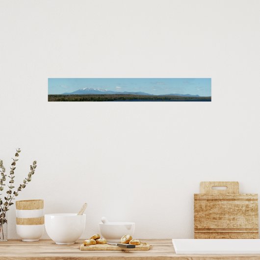 Poster Mont Katahdin (Cuisine)