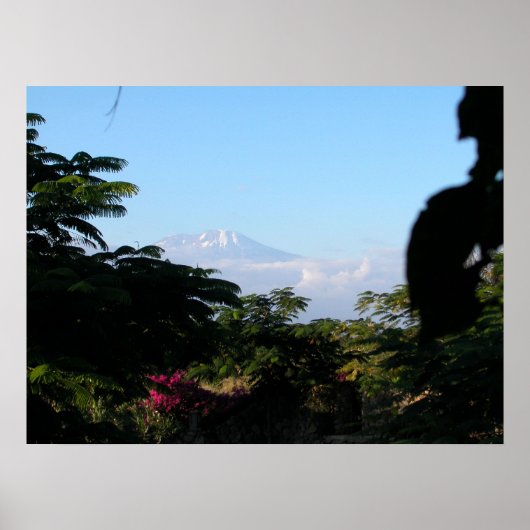 Poster Mont Kilimanjaro (Devant)