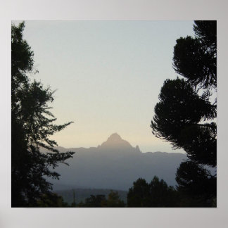 Poster Mont Kilimanjaro 2