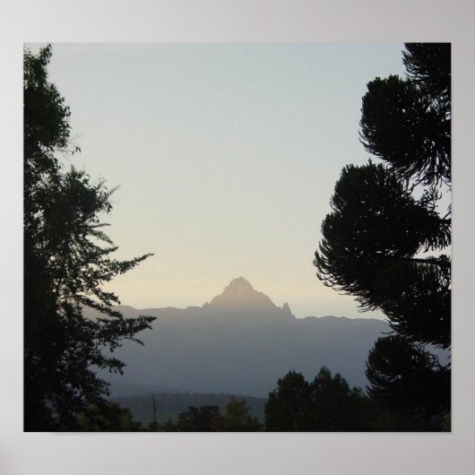 Poster Mont Kilimanjaro 2 (Devant)