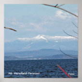 Poster Mont Mansfield (Devant)