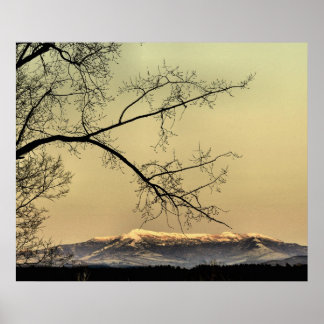 Poster Mont Mansfield, Vermont