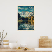 Poster Mont Nanga Parbat V03 (Cuisine)