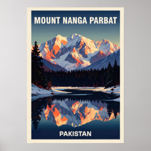 Poster Mont Nanga Parbat V04