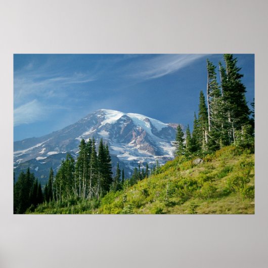 Poster Mont Rainier (Devant)