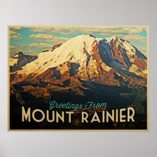 Poster Mont Rainier