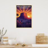 Poster Mont Roraima Venezuela V05 (Cuisine)