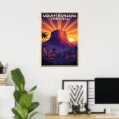 Poster Mont Roraima Venezuela V05 (Bureau à domicile)