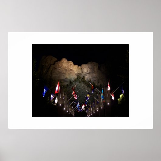 Poster Mont Rushmore (Devant)