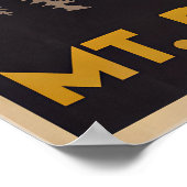 Poster Mont Rushmore, Dakota du Sud (Coin)