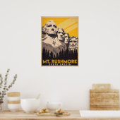 Poster Mont Rushmore, Dakota du Sud (Cuisine)