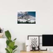 Poster Mont Saint Helens - Avant l'éruption (Bureau à domicile)