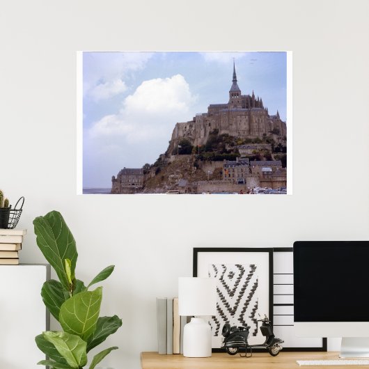 Poster Mont Saint-Michel (Bureau à domicile)
