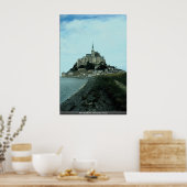 Poster Mont Saint Michel, Normandie, France (Cuisine)